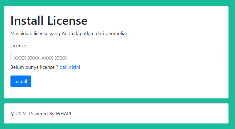 Halaman lisensi